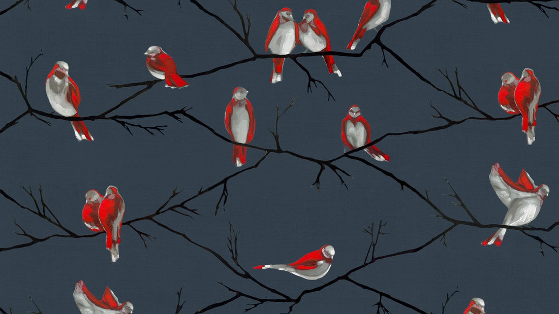NEW PATTERN! Flock of Lovebirds
