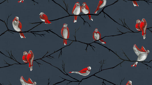 NEW PATTERN! Flock of Lovebirds