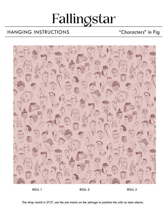 Hanging instructions