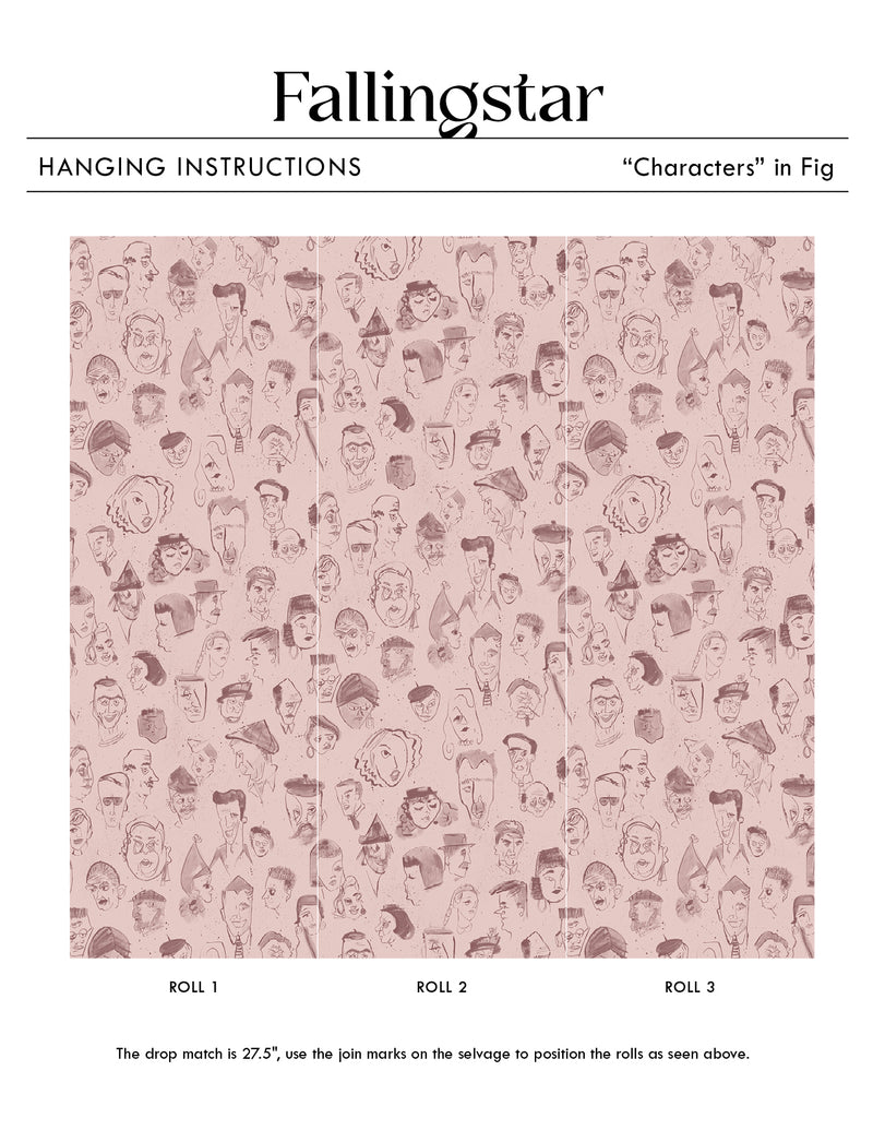 Hanging instructions