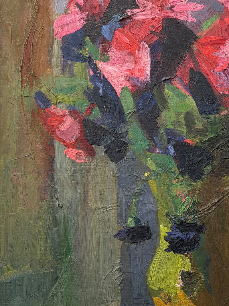 Flowers in Red and Black