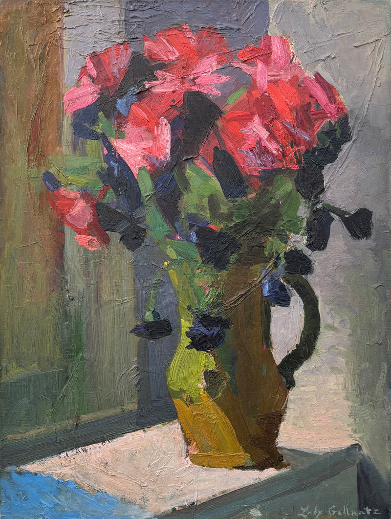 Flowers in Red and Black