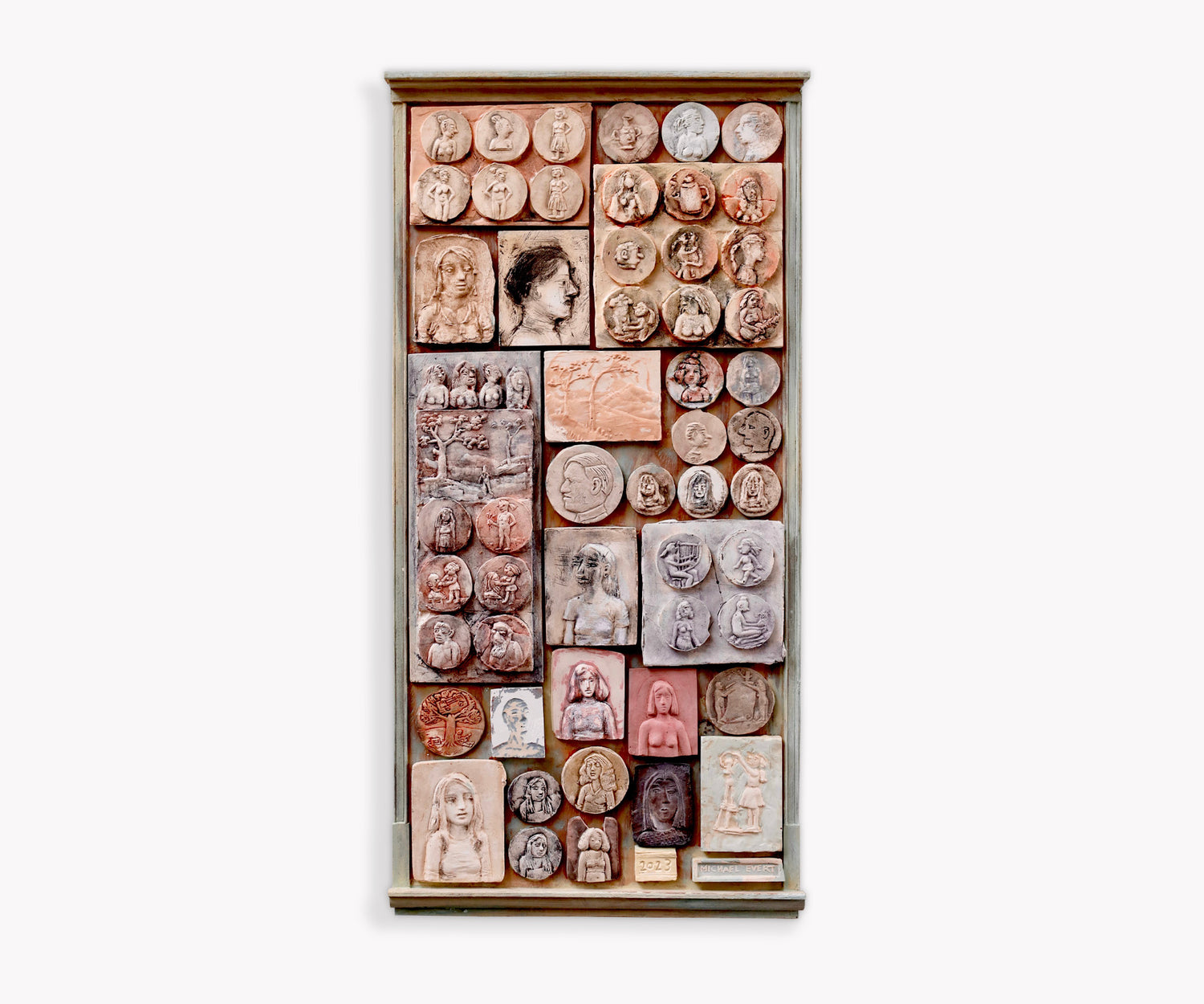 Colored Relief Composition