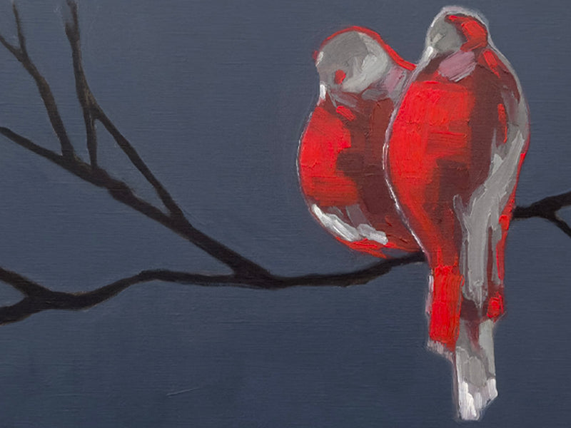 Flock of Lovebirds No. 1