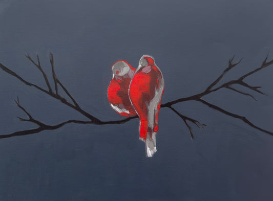 Flock of Lovebirds No. 1