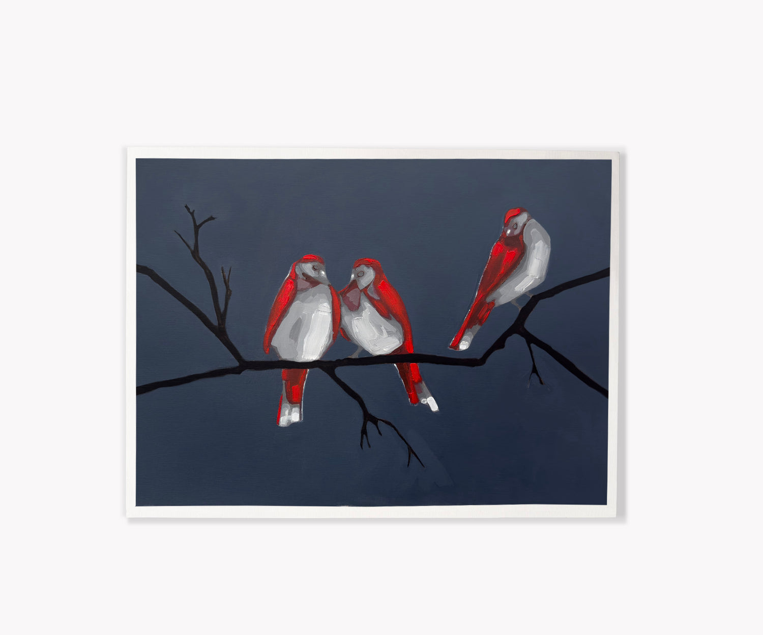 Flock of Lovebirds No. 3