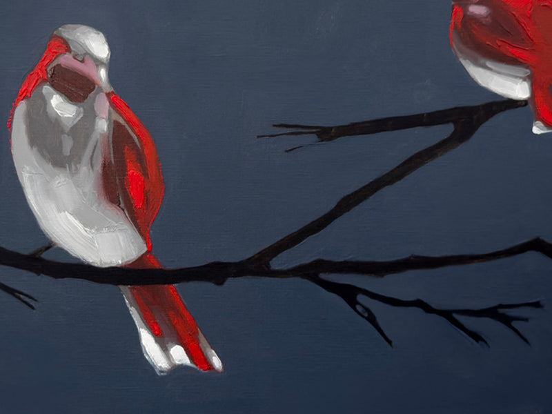 Flock of Lovebirds No. 5