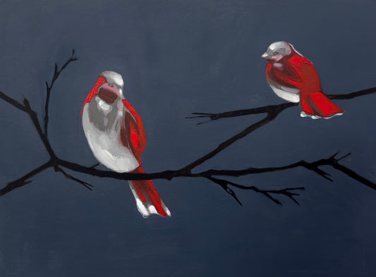Flock of Lovebirds No. 5