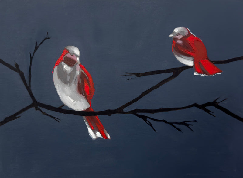 Flock of Lovebirds No. 5