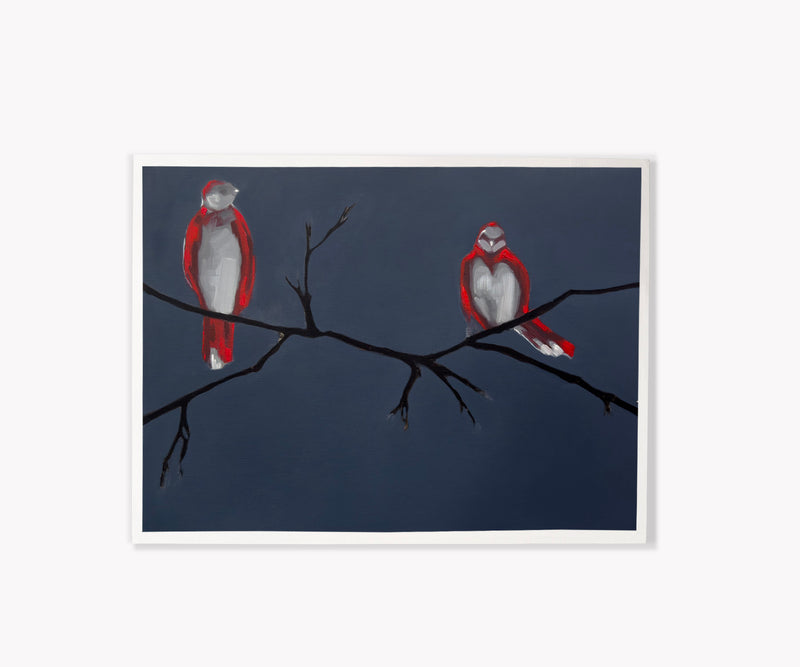 Flock of Lovebirds No. 6