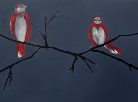 Flock of Lovebirds No. 6