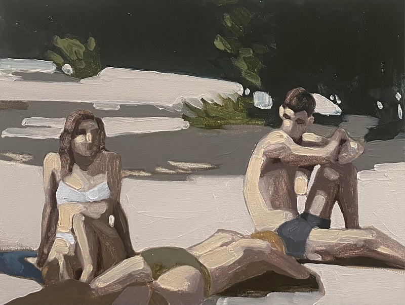 Sunbathers #4 (SOLD)