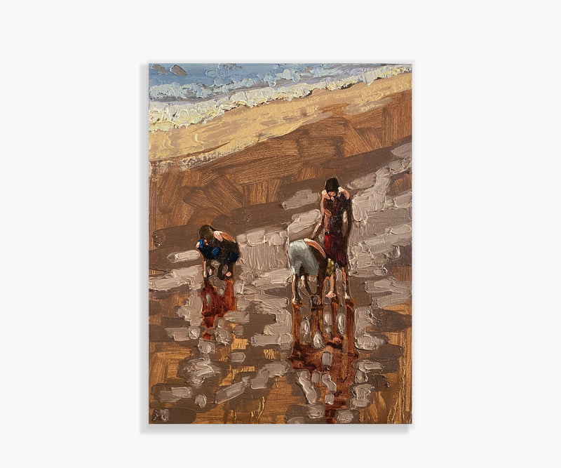 Three on Surf, Golden Hour