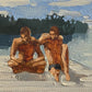 Two on Dock
