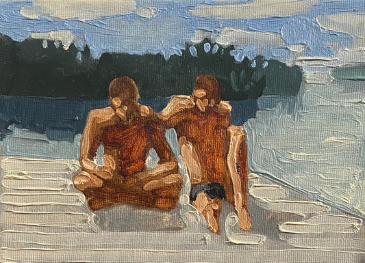 Two on Dock