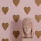 Heart and Soul | Large, Gold on Mauve (sample)