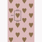Heart and Soul | Large, Gold on Mauve (sample)