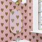 Heart and Soul | Large, Gold on Mauve (sample)